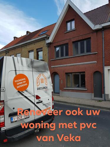 Veka pvc ramen Declerck-schrijnwerk