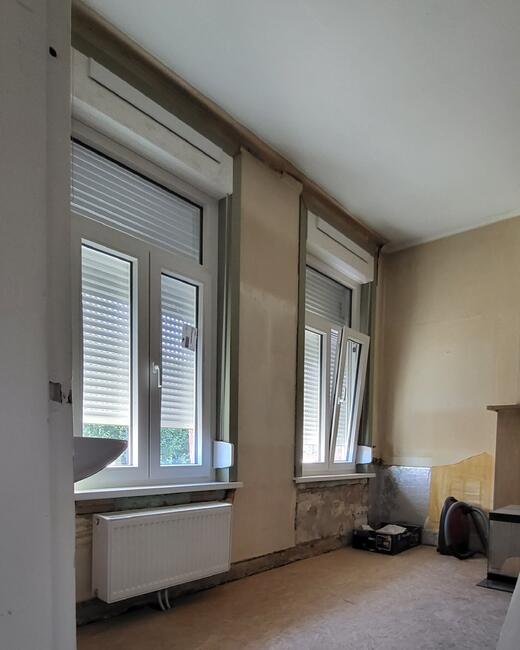 Renovatie ramen met binnenafwerking